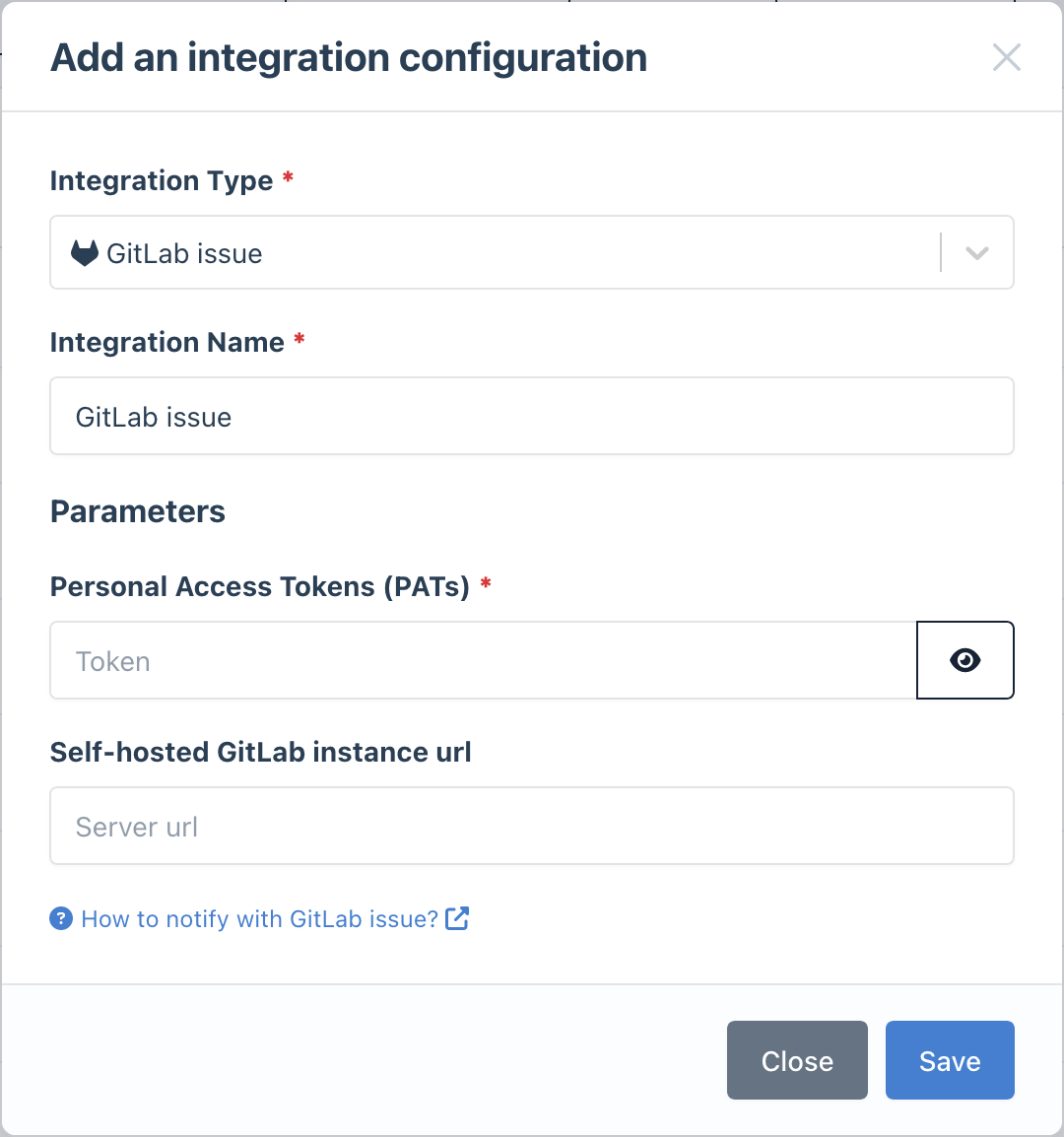 GitLab integration in Bleemeo