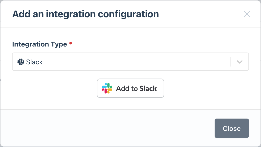 Add Slack integration in Bleemeo